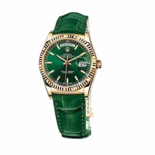 Rolex Day-Date 118138-0003 Green Dial