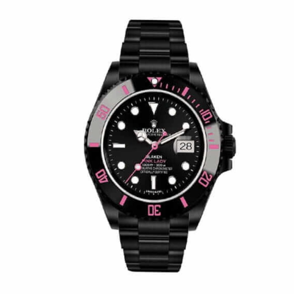 Rolex Submariner 116610N Pink Venom Black Dial