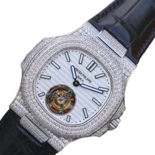 Patek Philippe Nautilus 5711 Tourbillon Jumbo White Dial