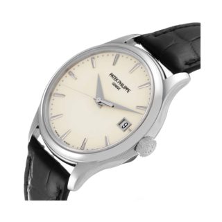 Patek Philippe Calatrava 5227G-010 White Gold Officer’s Case