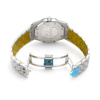 Audemars Piguet Royal Oak 67653BC.GG.1263BC.02 Frosted  Blue Dial