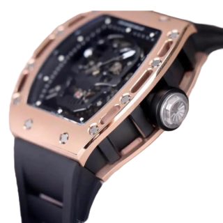 Richard Mille RM 52-01 Tourbillon Skull Dial Rose Gold