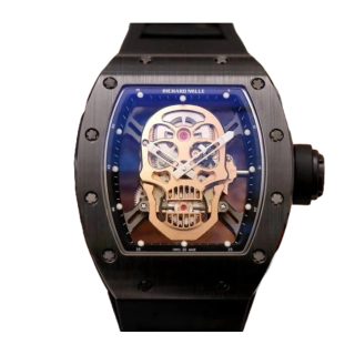 Richard Mille RM 52-01 Tourbillon Skull Black Dial
