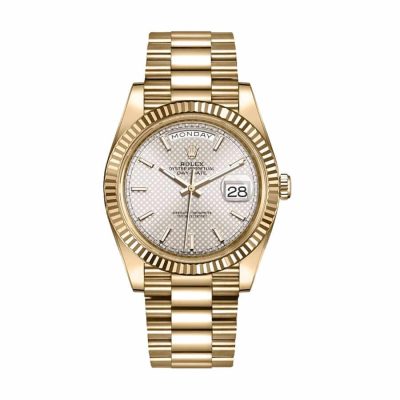 Rolex Day-Date 228238-0004 Diagonal Silver