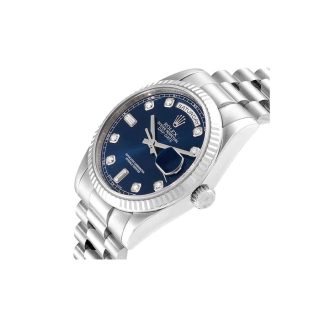 Rolex Day-Date 128239 Blue Diamond Dial