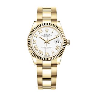Rolex Datejust Oyster 278278 Yellow Gold Fluted Bezel