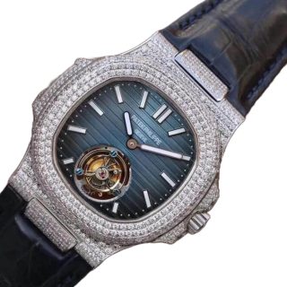 Patek Philippe Nautilus 5711 Tourbillon Jumbo Blue Dial