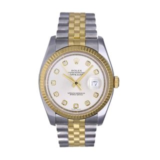 Rolex Datejust 16233  Steel Gold Mother of Pearl