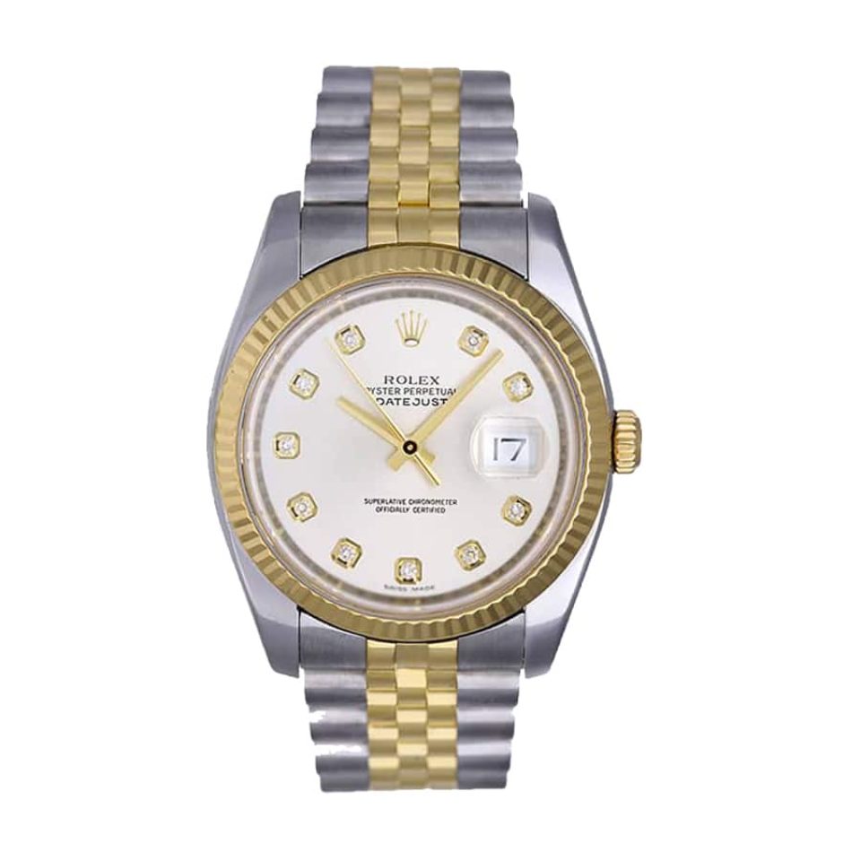 Rolex Datejust 16233  Steel Gold Mother of Pearl