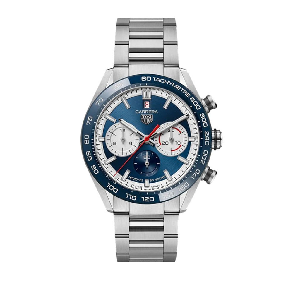 TAG Heuer Carrera Chronograph CBG2016.BA0616 Blue Dial