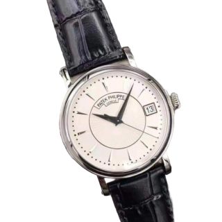 Patek Philippe Calatrava 5153G-010 White Gold Officer’s Case