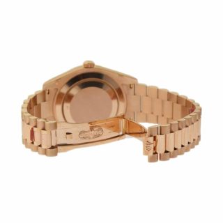 Rolex Day-Date II 218235 Black Dial Rose Gold