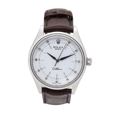 Rolex Cellini Danaos White Dial 4233