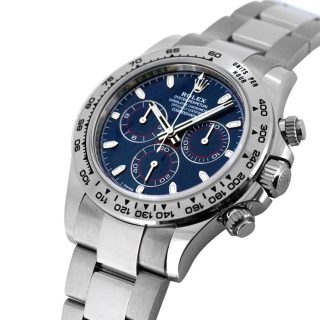 Rolex Daytona Cosmograph 116509 White Gold Blue Dial