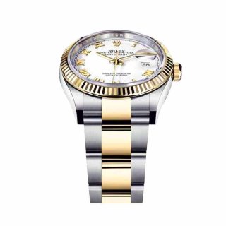 Rolex Datejust 126300 White Roman Dial