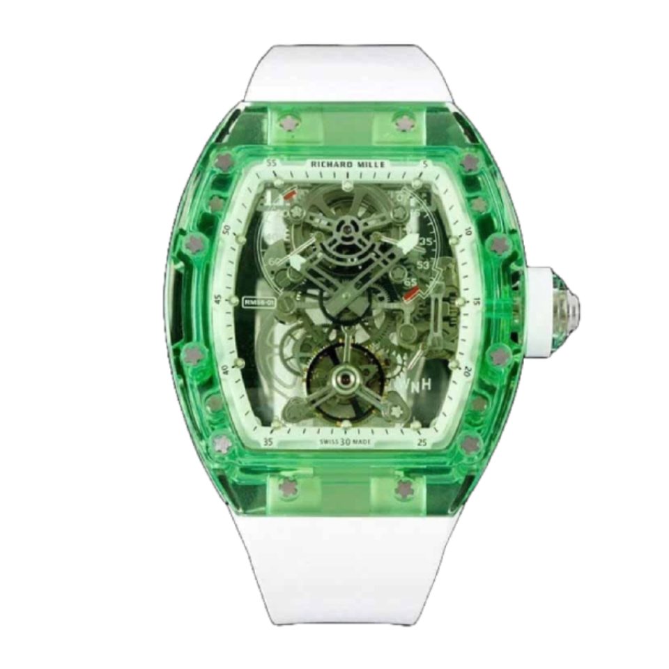 Richard Mille RM 56-01 Tourbillon Green Transparent Case