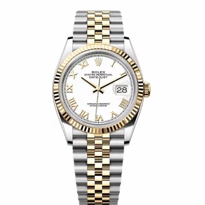 Rolex Datejust 126233 White and Gold