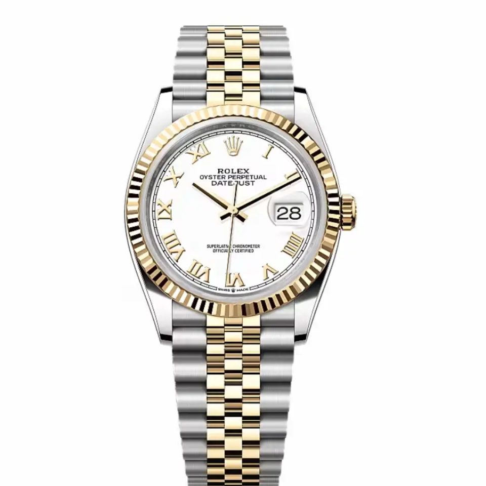 Rolex Datejust 126233 White and Gold