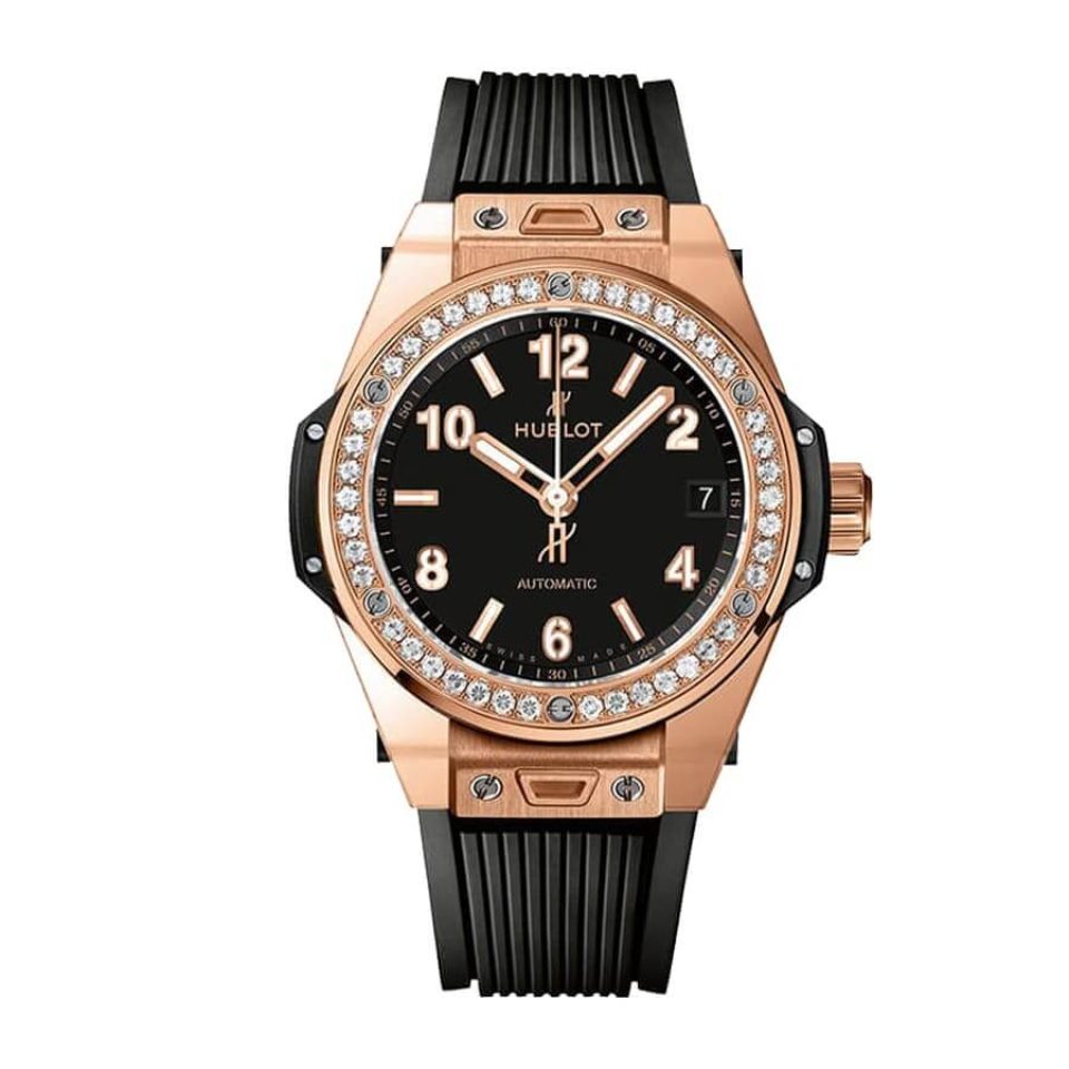 Hublot Woman Big Bang One Click King Gold Diamond 465.OX.1180.RX.1204