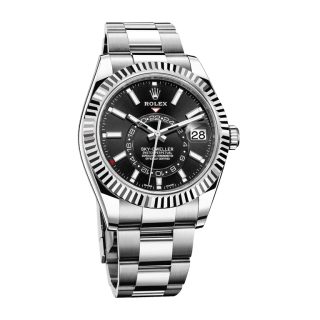 Rolex Sky-Dweller 326934 Black Dial Timepiece Ultra Fine