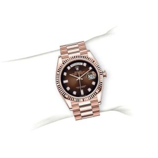 Rolex Day-Date 128235 Brown Ombre Dial
