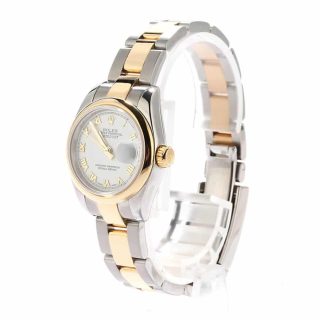 Rolex Datejust Ladies 179163 Yellow Gold Roman Numerals