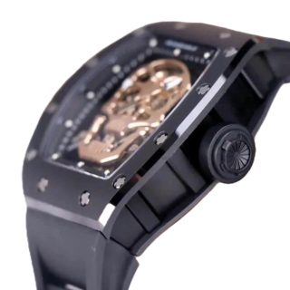 Richard Mille RM 52-01 Tourbillon Skull Rose Gold Dial