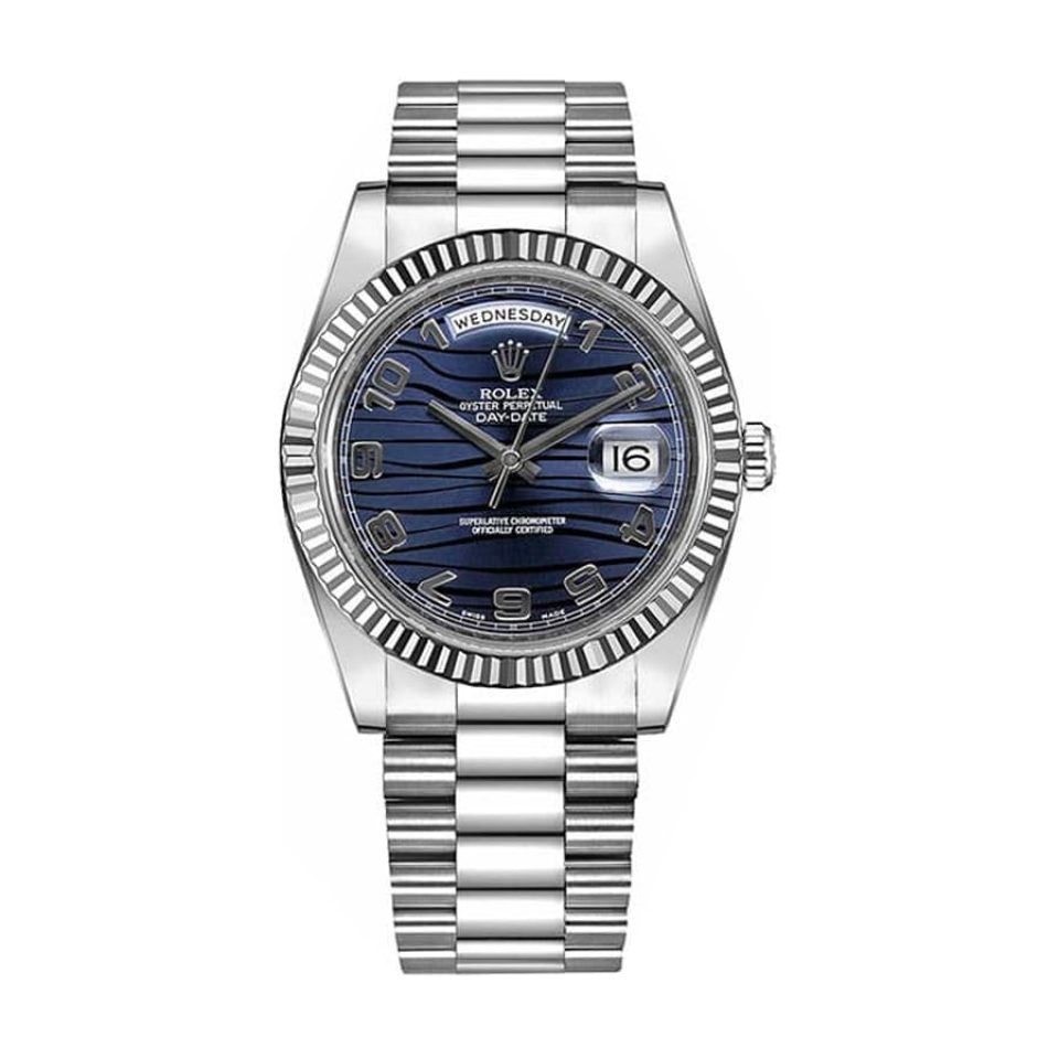Rolex Day-Date 228238-0002 Blue Champagne Dial