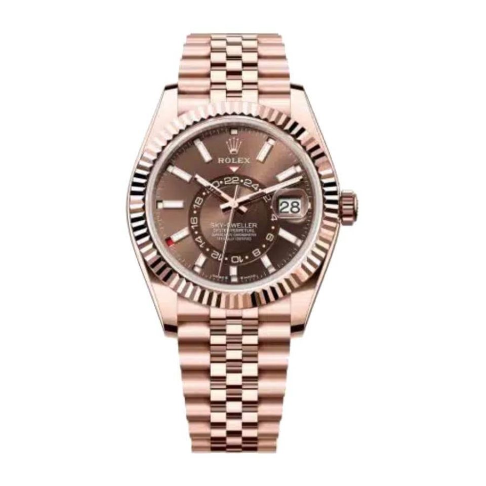 Rolex Sky-Dweller 336935-0006 Chocolate Dial Jubilee Bracelet