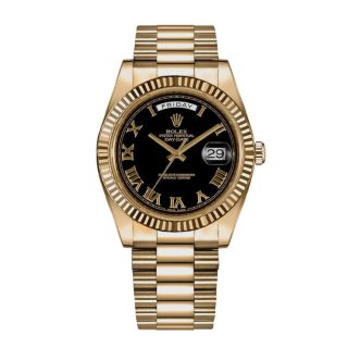 Rolex Day-Date 228235 Black Everose Gold