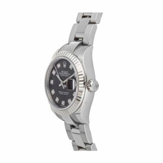 Rolex Lady-Datejust 279174 White Gold Fluted Bezel