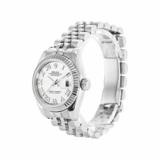 Rolex Datejust White Roman Numeral Dial 179174