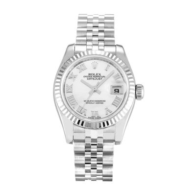 Rolex Datejust White Roman Numeral Dial 179174