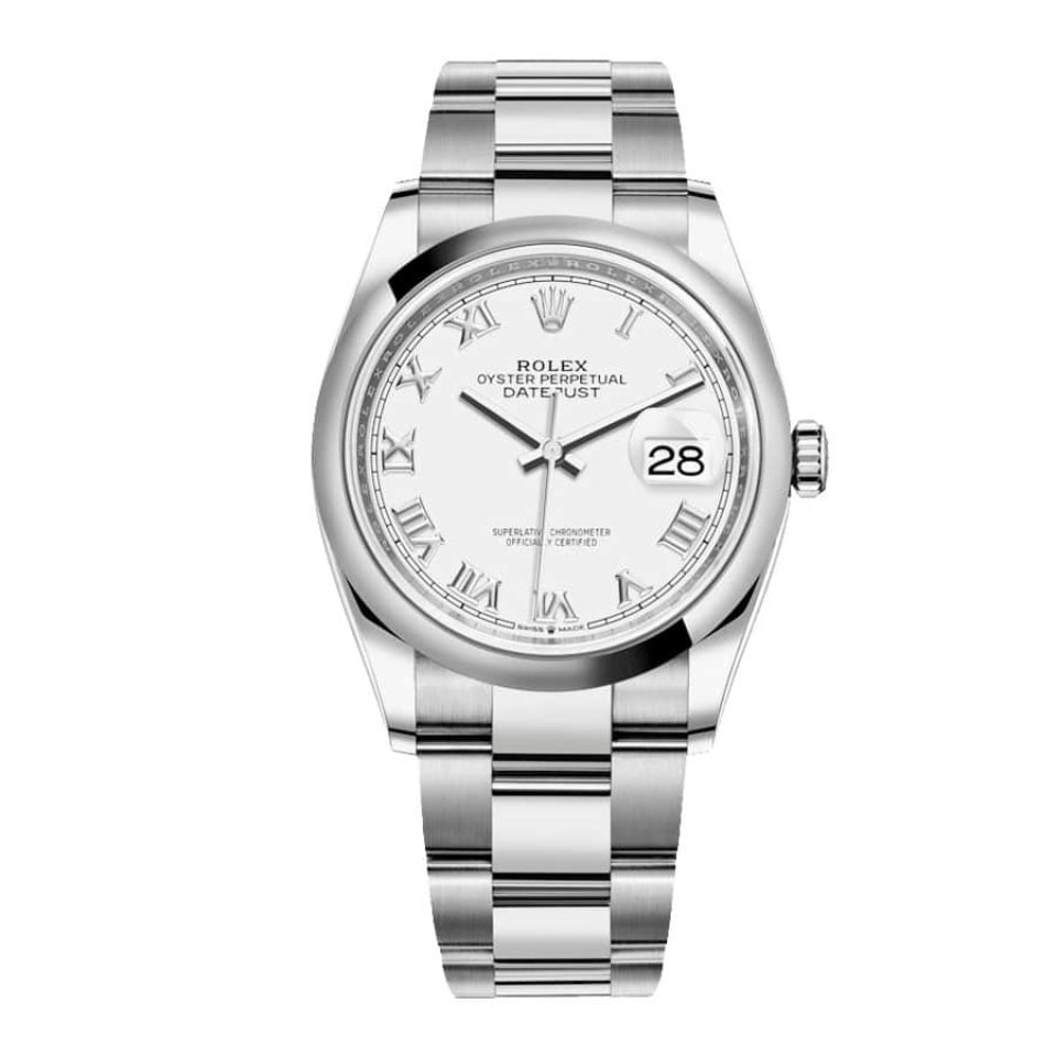 Rolex Datejust 126200-0008 White Dial