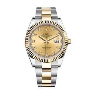 Rolex Datejust 126333-0011 Champagne Diamond Dial