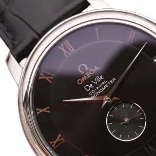 Omega De Ville Prestige Black Dial 4813.50.01