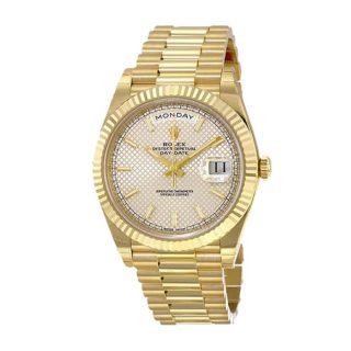 Rolex Day-Date 228238-0004 Diagonal Silver