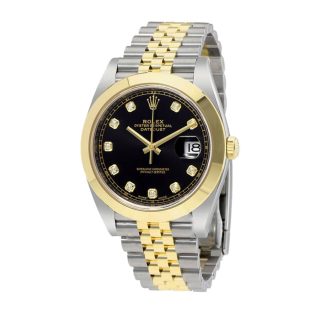 Rolex Datejust 126303BKDJ Black Diamond Dial