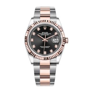 Rolex Datejust 126231 Black With Diamond Dial