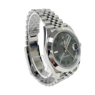 Rolex Datejust Wimbledon 126300 Slate Roman Dial