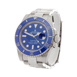 Rolex Submariner Date 116619 Smurf Blue Dial