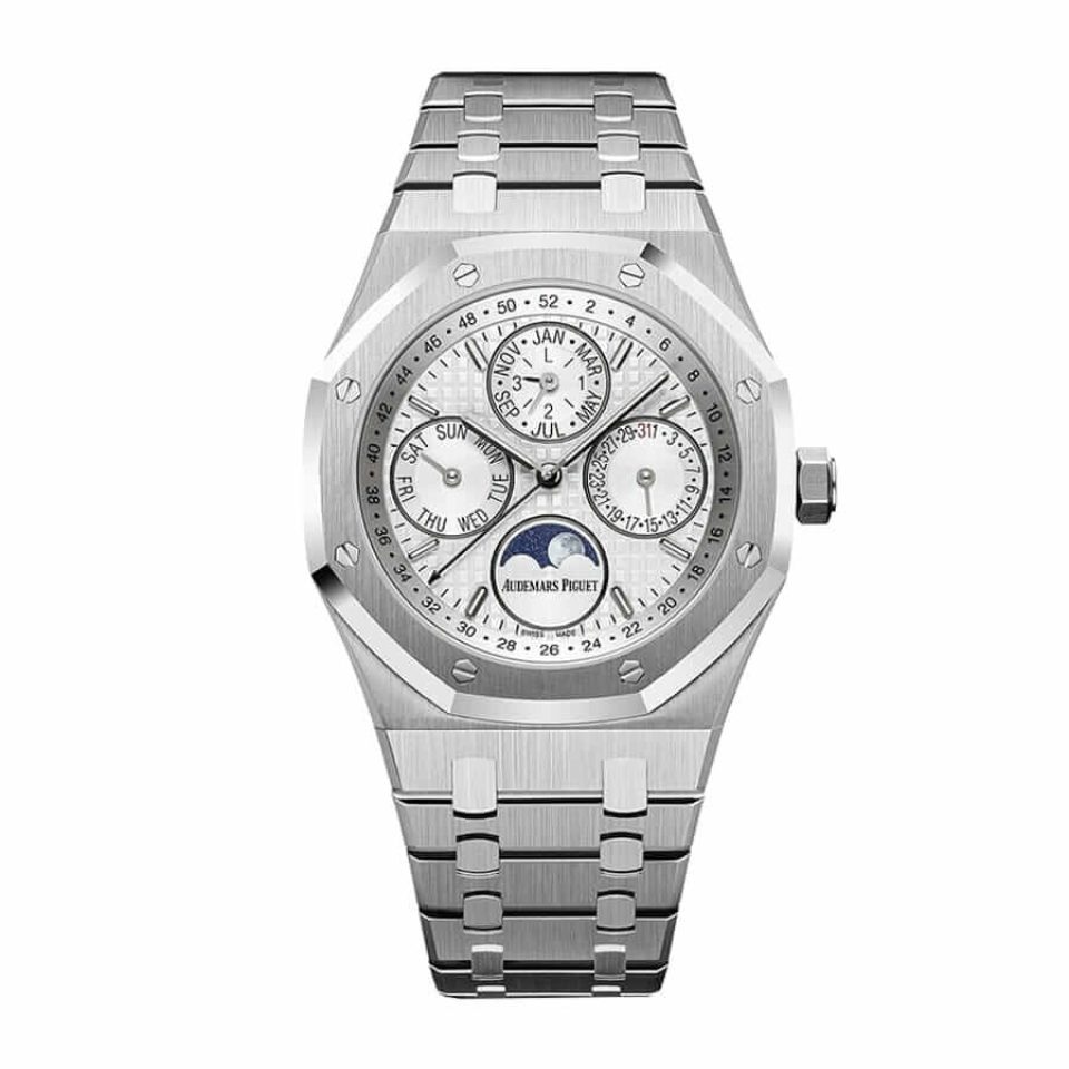Audemars Piguet Royal Oak Perpetual Calendar 26574ST.OO.1220ST.01 Silver Dial