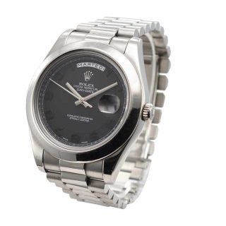 Rolex Day-Date 218206 Black Dial