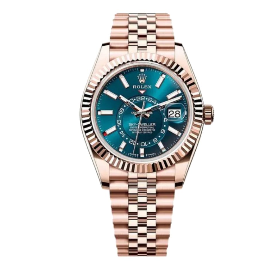 Rolex Sky-Dweller 336935 Everose Gold Rhodium Dial