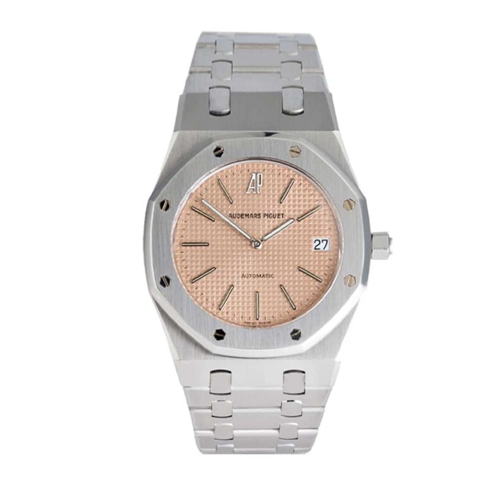 AP Royal Oak 14802ST Salmon Dial Steel