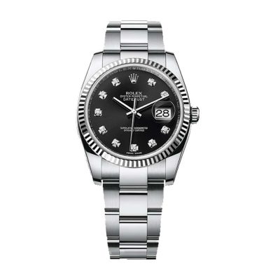 Rolex Lady-Datejust 279174 White Gold Fluted Bezel