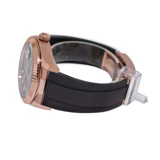 Rolex Sky-Dweller 326935 Everose Rhodium Oysterflex