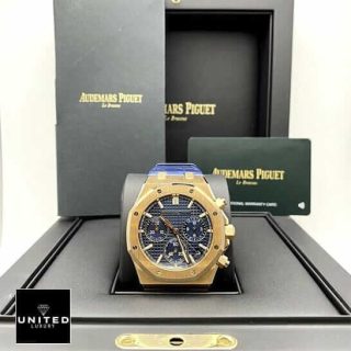 Audemars Piguet Royal Oak Offshore Chronograph 26401RO Blue Leather