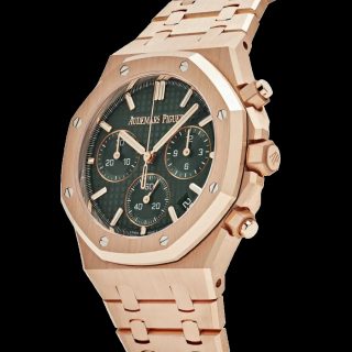 Audemars Piguet Royal Oak Offshore 26240OR.OO.1320OR.04 Rose Gold Khaki Green Dial