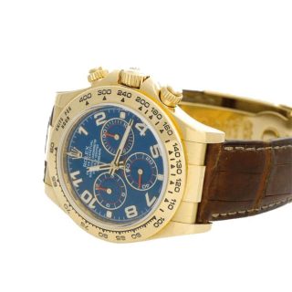 Rolex Cosmograph Daytona 116518 Blue Dial